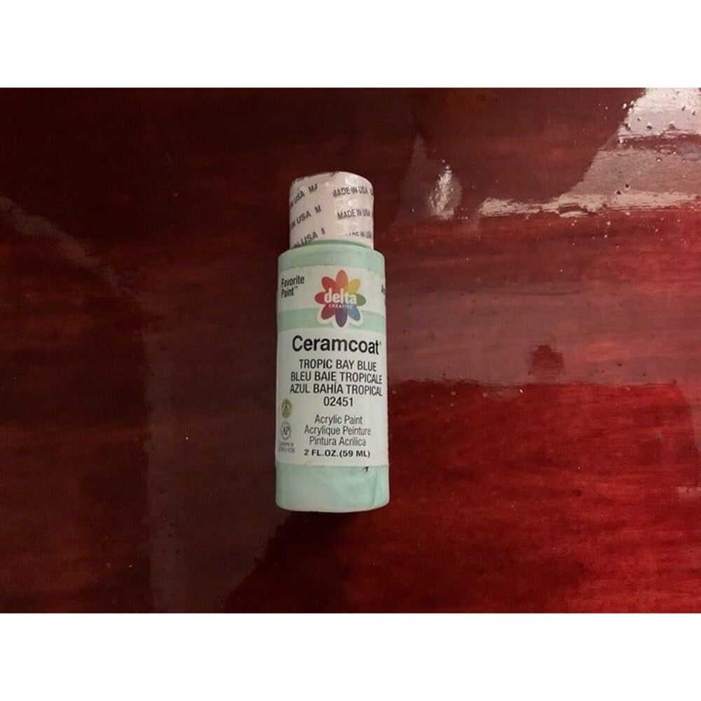 Delta Ceramcoat Tropic Bay Blue Acrylic paint 2oz